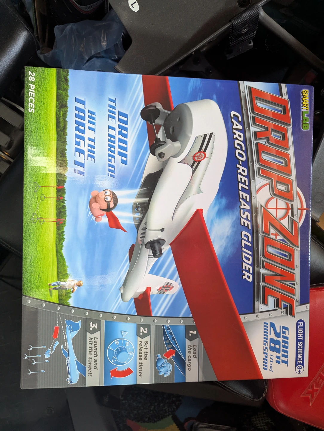 SmartLab Drop Zone Cargo-Release Glider - New!