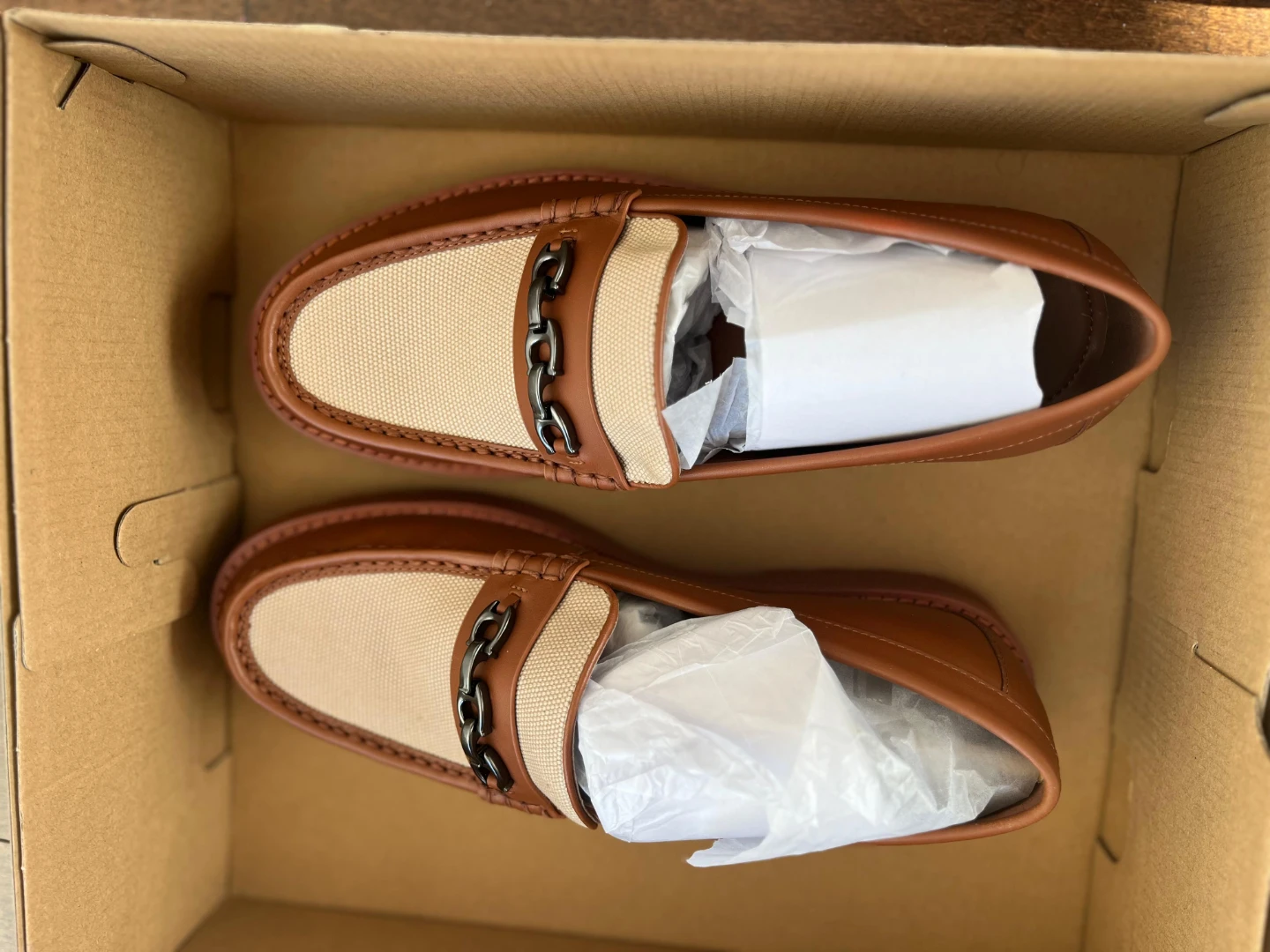 COACH Saddle Loafers - Size 8 - photo 5
