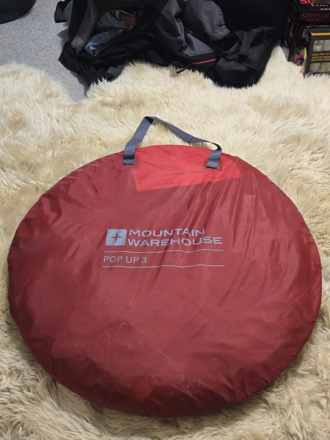 Mountain Warehouse Pop Up 3 Tent - Red
