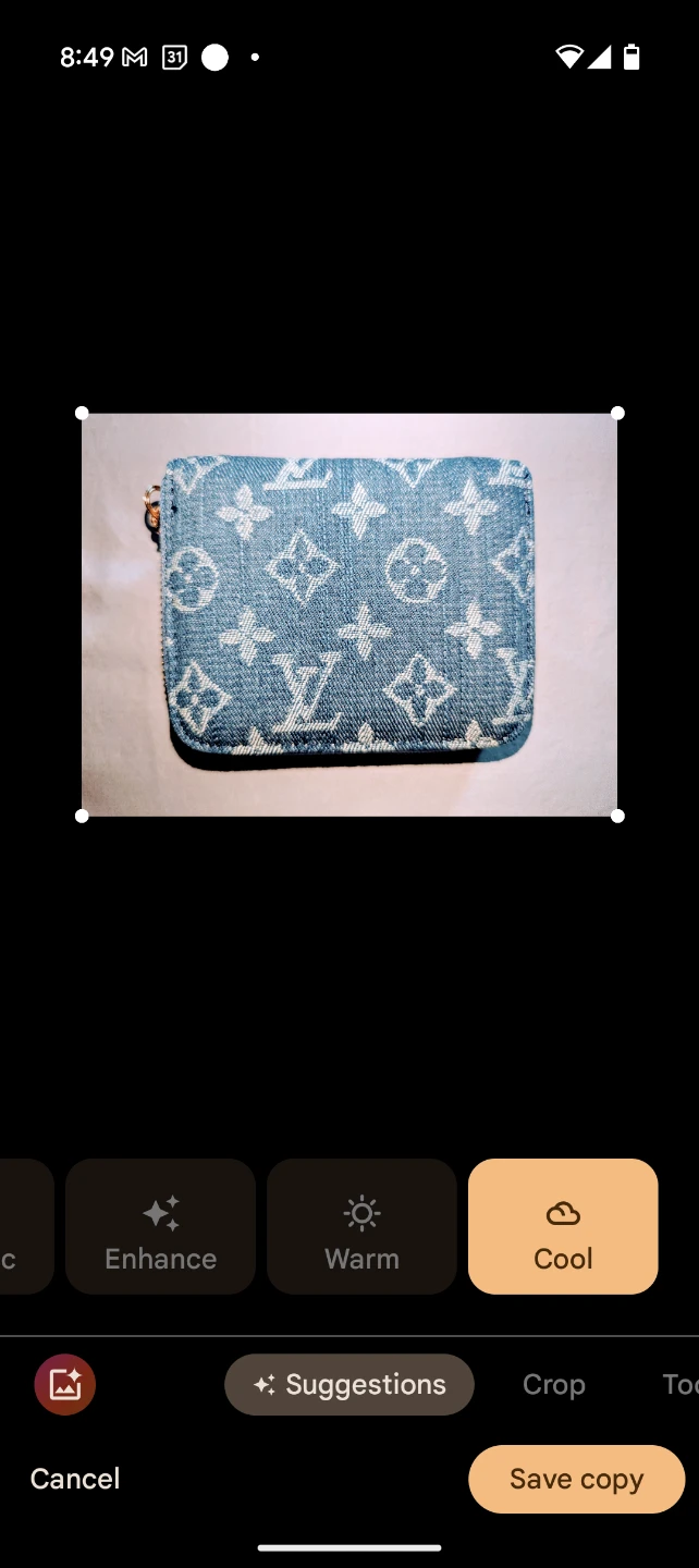 LV Denim Wallet - photo 2