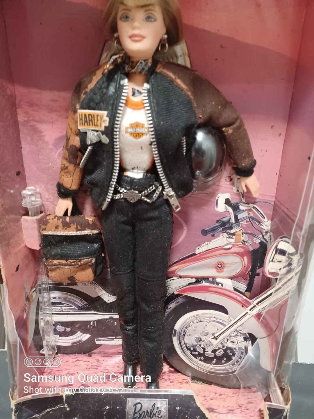 Harley Davidson Barbie Doll & Motorcycle 🥕 - photo 2