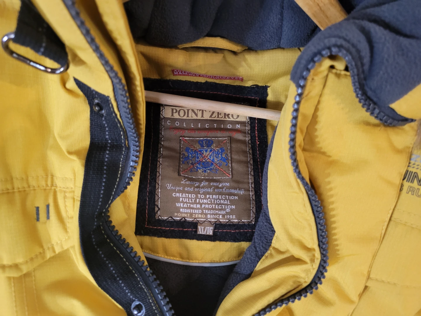Point Zero Collection Yellow Winter Jacket XL - photo 3