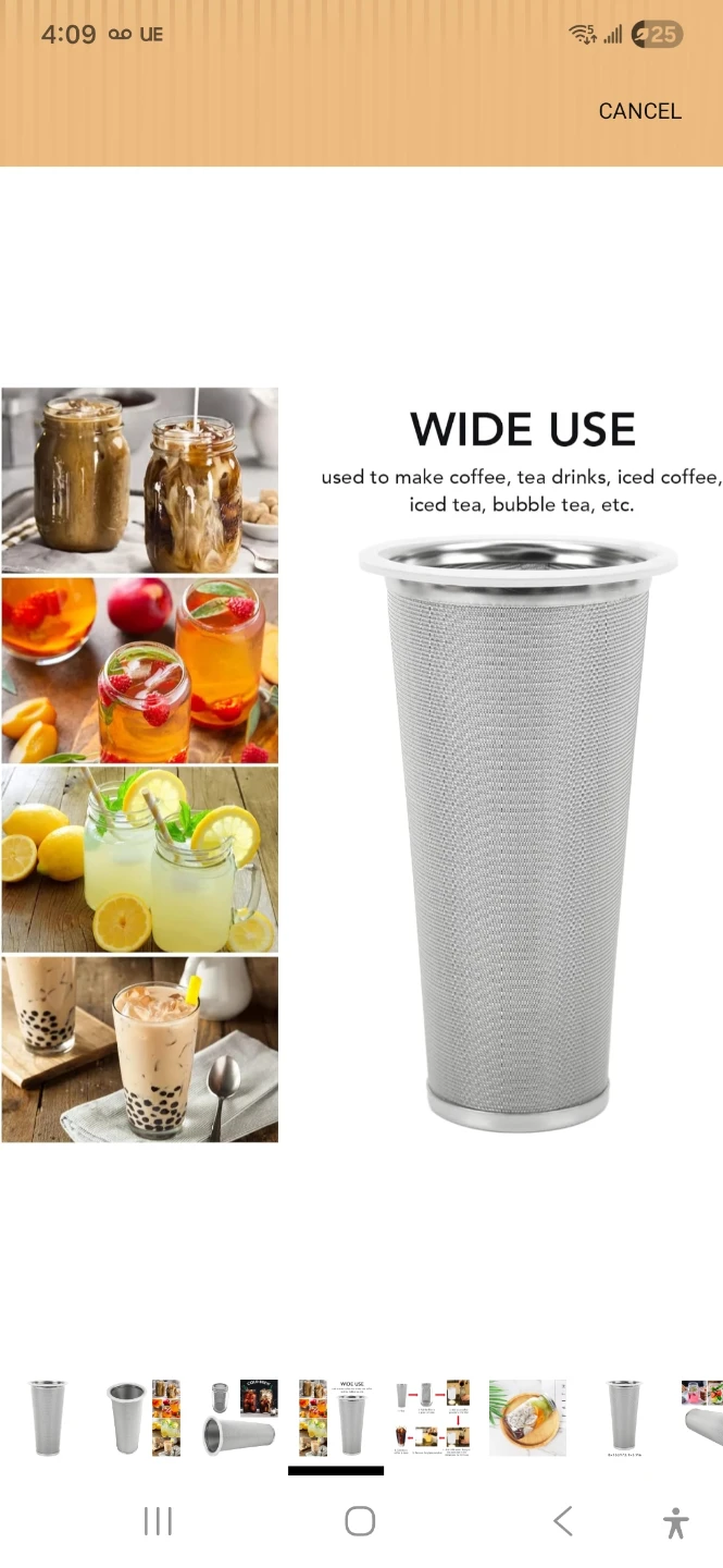 Stainless Steel Tea Infuser Filter - photo 4