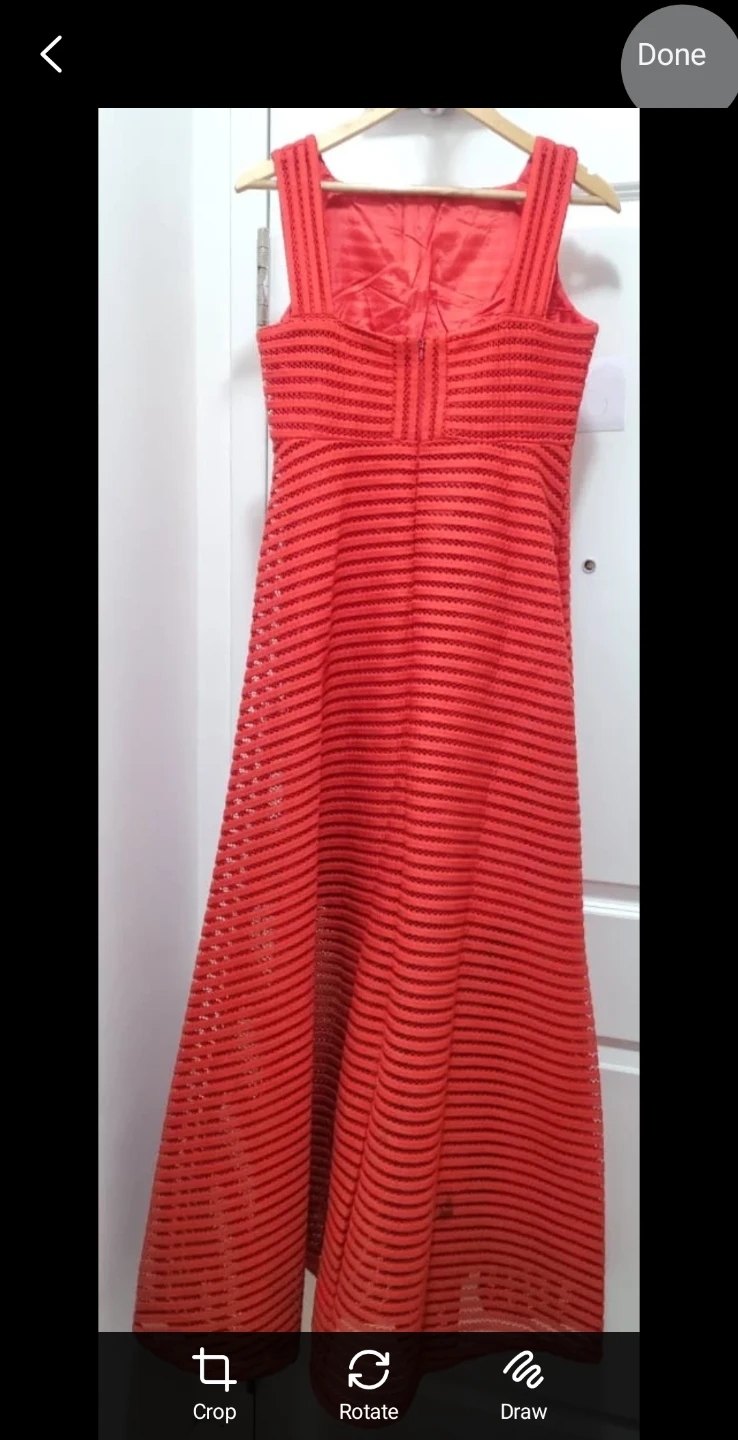 Red Sleeveless Maxi Dress - photo 3