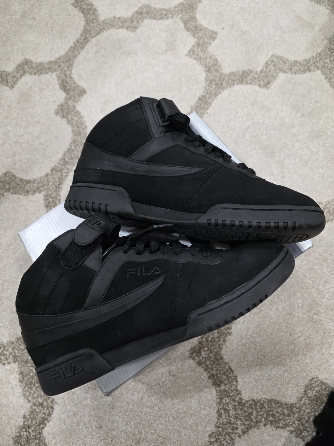 Fila F-13 Hi Top Black Shoes - photo 3