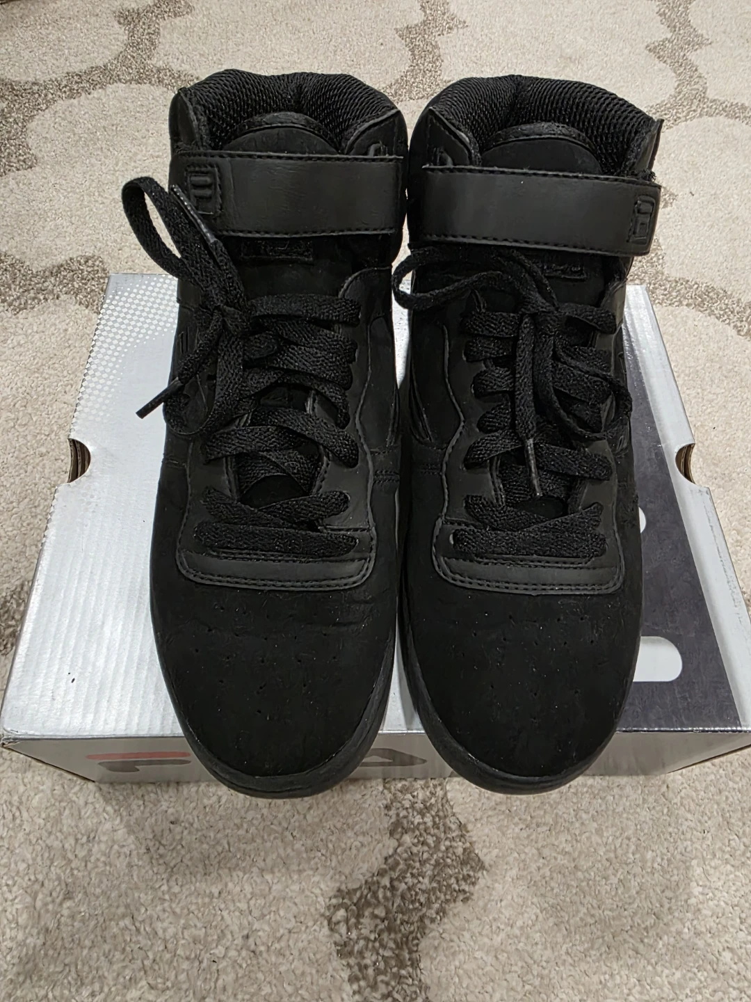 Fila F-13 Hi Top Black Shoes - photo 4