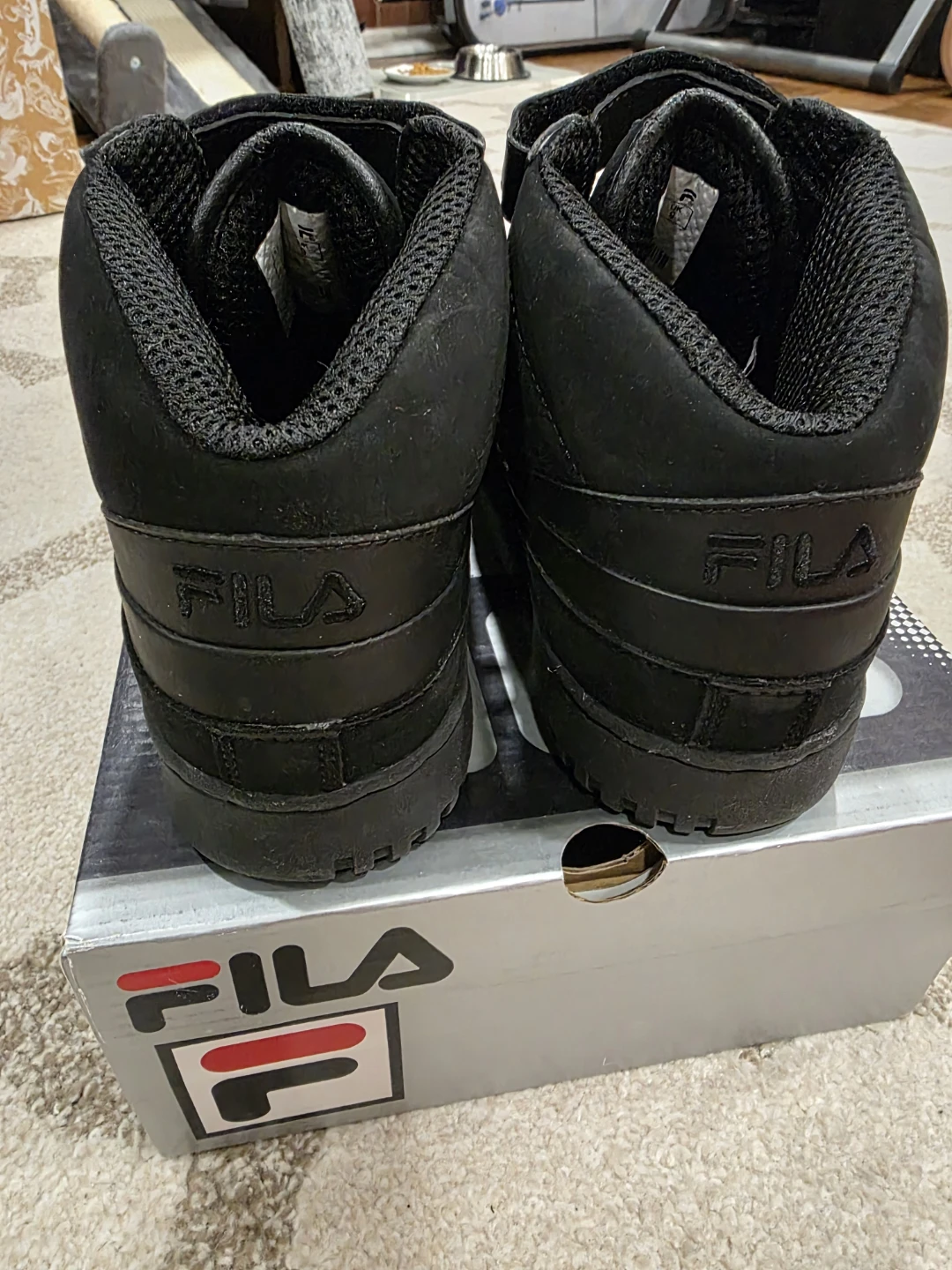 Fila F-13 Hi Top Black Shoes - photo 5