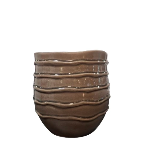Ceramic Planter - Neutral Tone