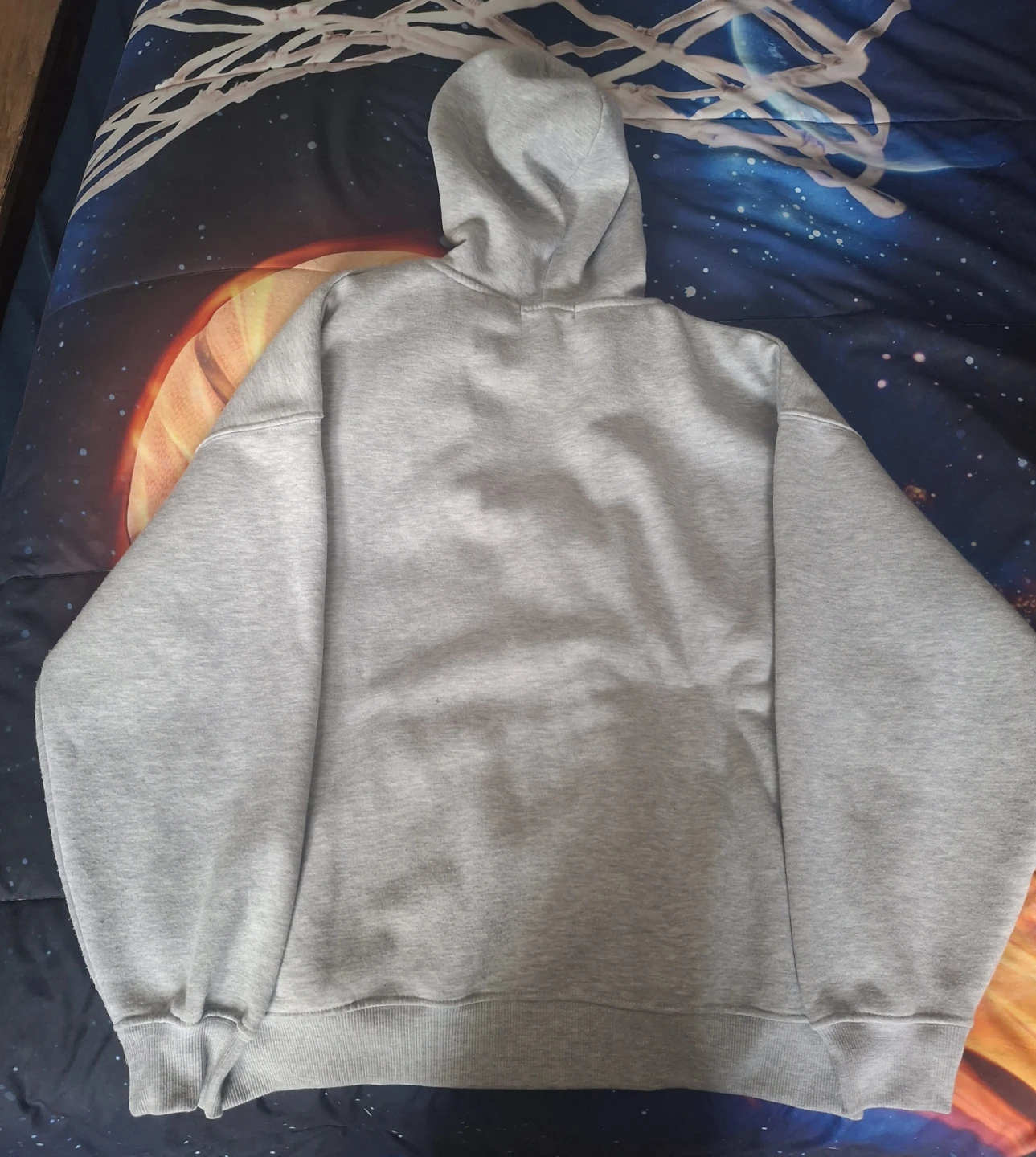 Light Grey Oversized Zip UP Hoodie - photo 3