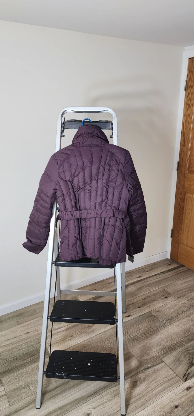 Purple Puffer Jacket - Guess 🧡 (M) - photo 2