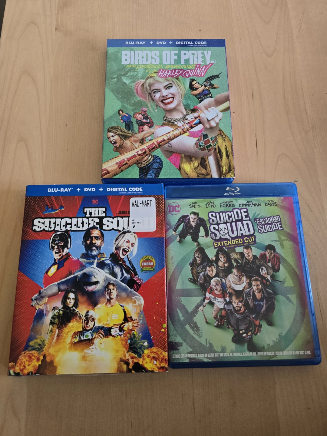 DC Comics Blu-ray & DVD Set: Birds of Prey, The Suicide Squad