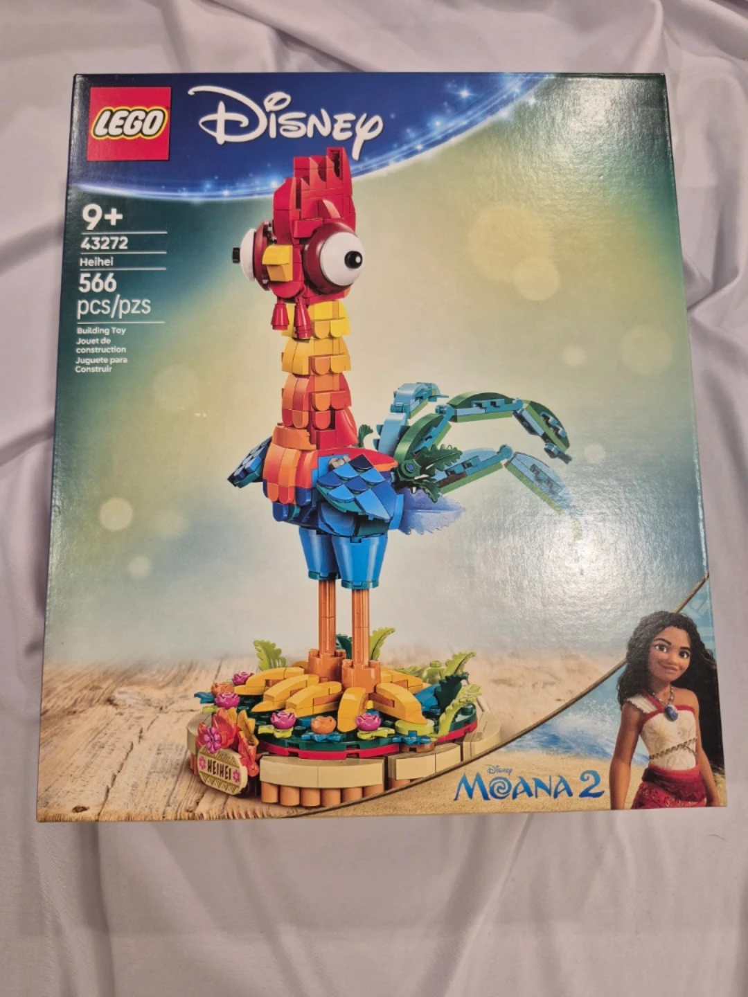 LEGO Disney Moana 2 Heihei Building Set 43272