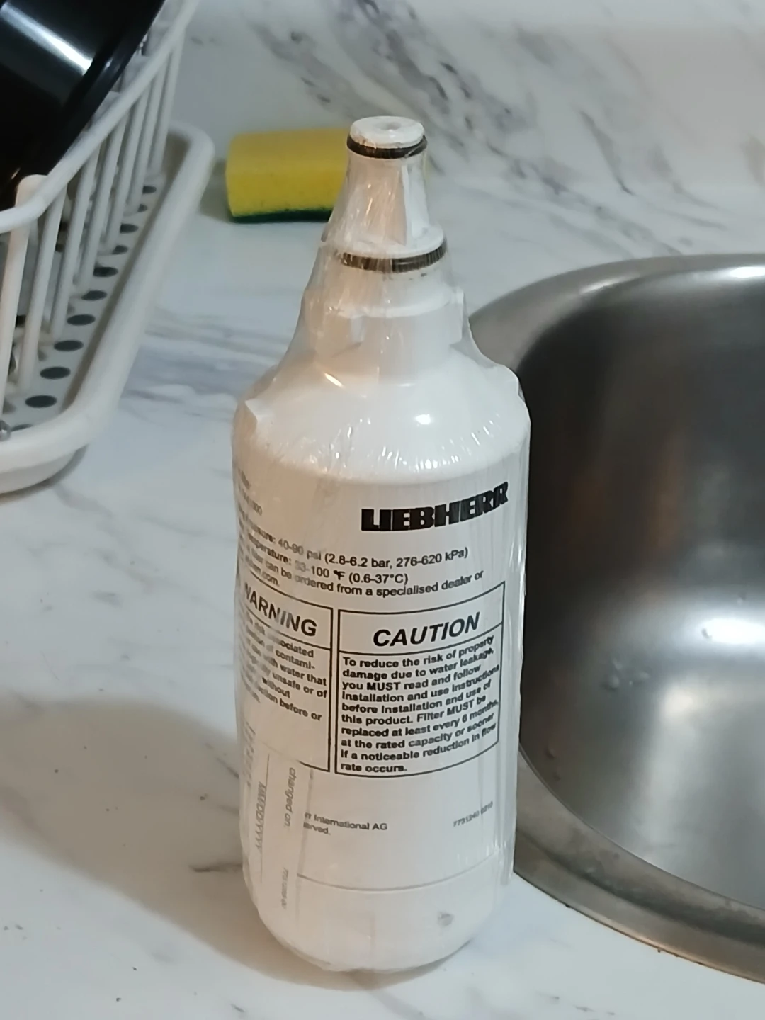 Liebherr 7440000 Refrigerator Water Filter - NEW