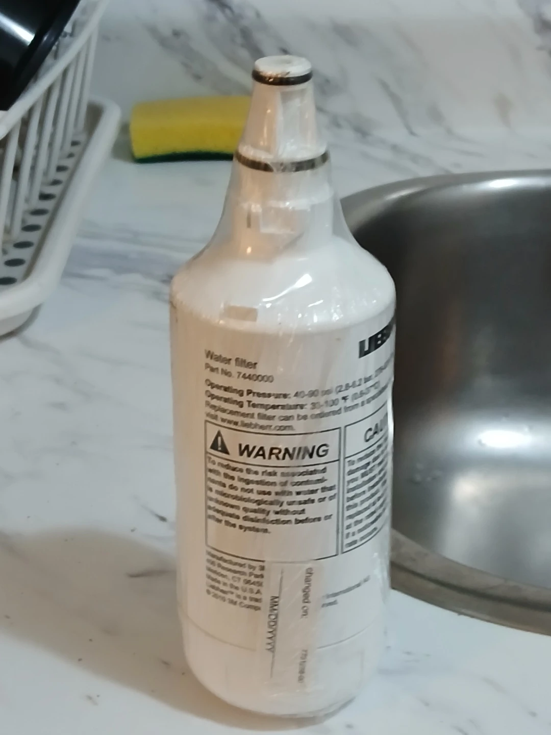 Liebherr 7440000 Refrigerator Water Filter - NEW - photo 2