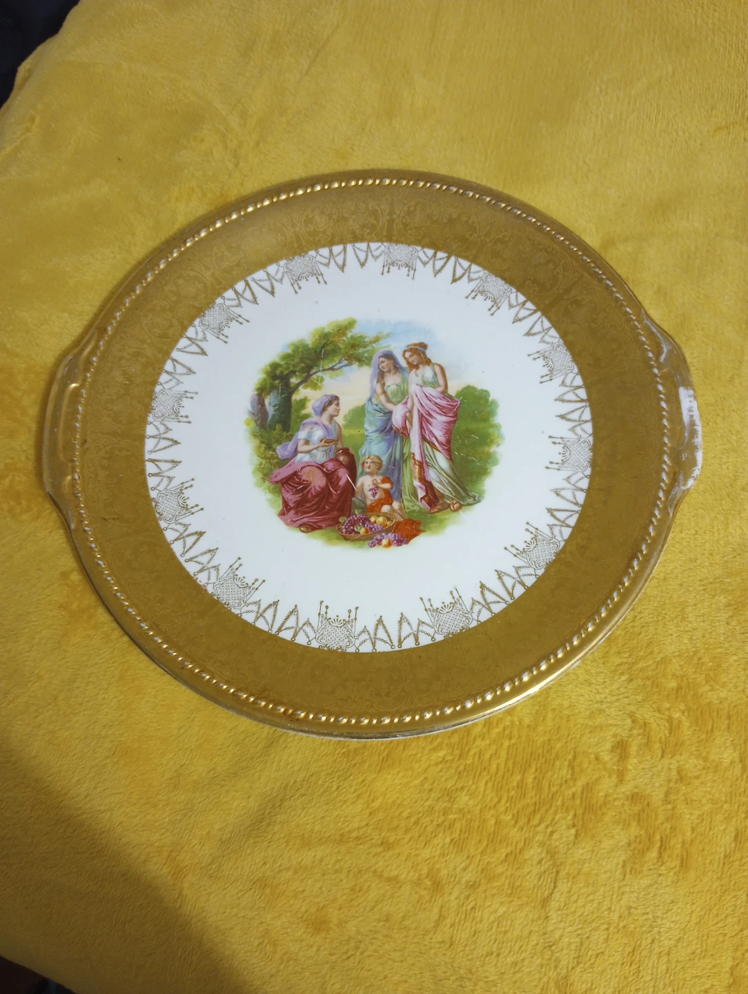 Vintage Decorative Plate