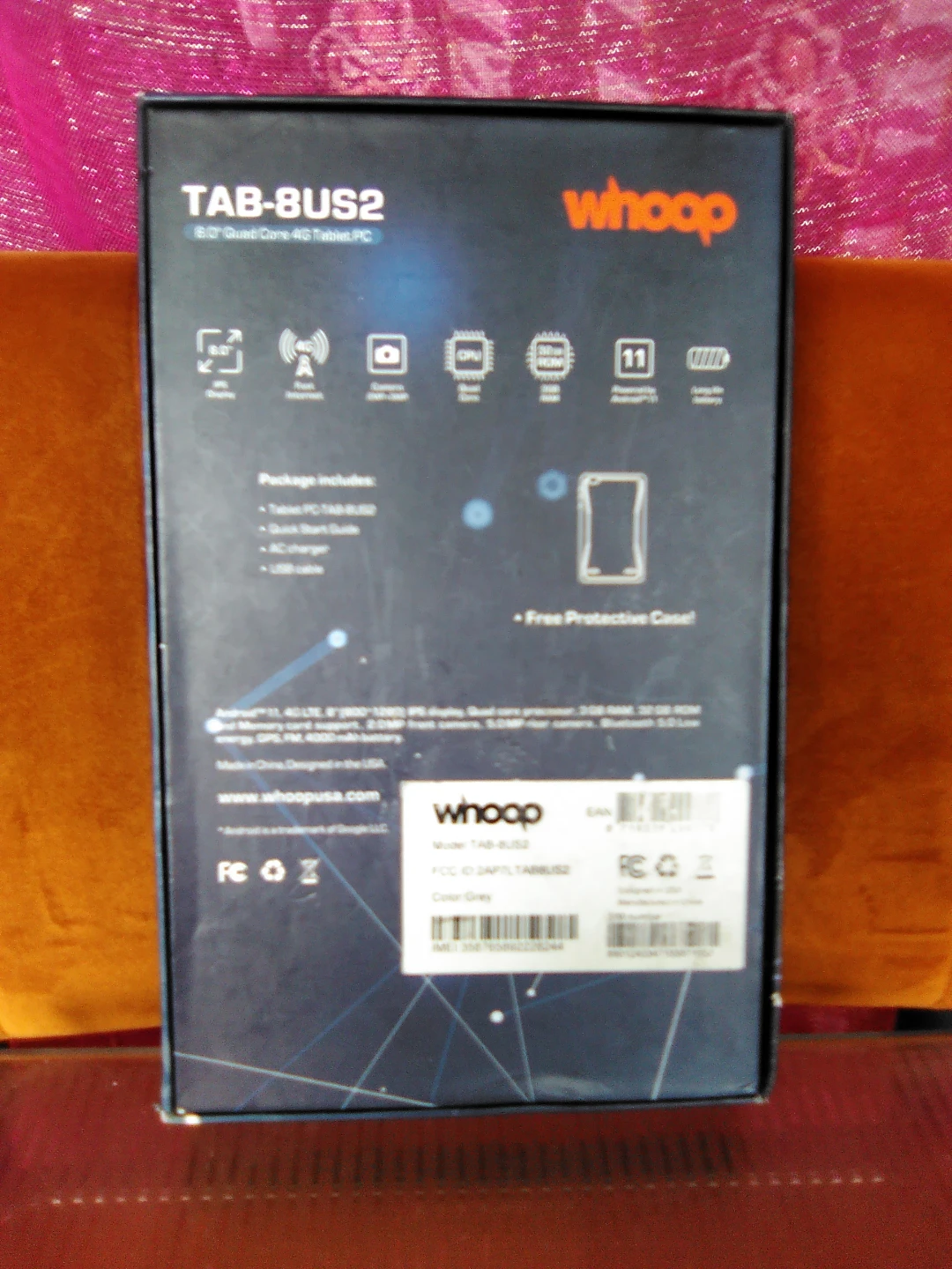 Whoop TAB-8US2 8" Tablet PC - photo 2