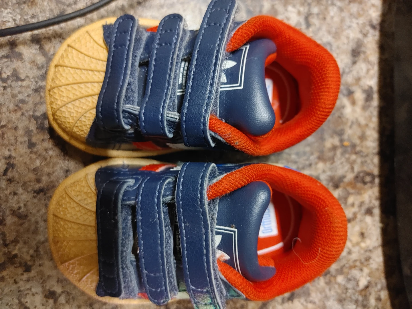 Adidas Superstar Crib Shoes Toddler Size 2K - photo 3