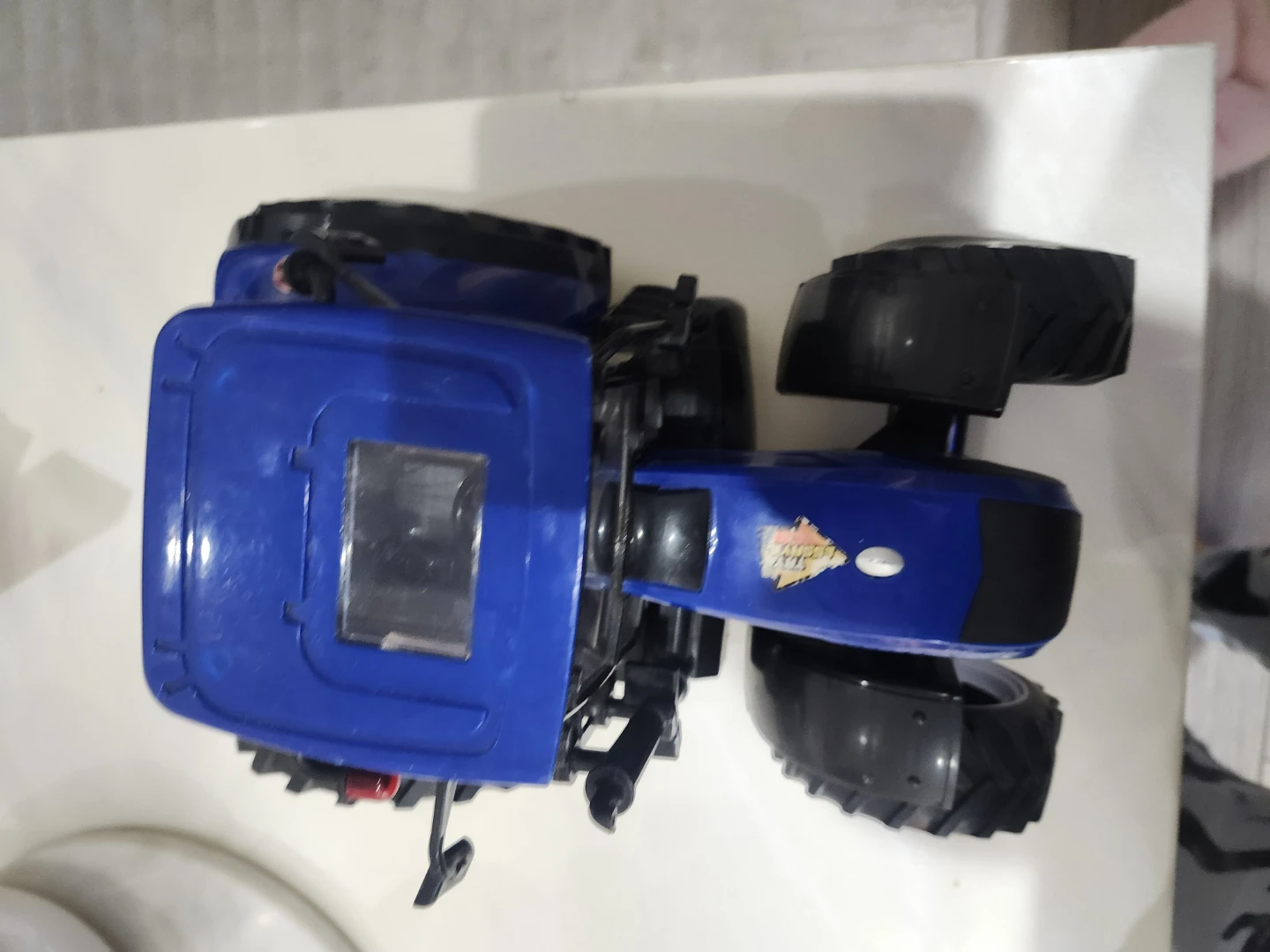 Blue Toy Tractor - photo 2