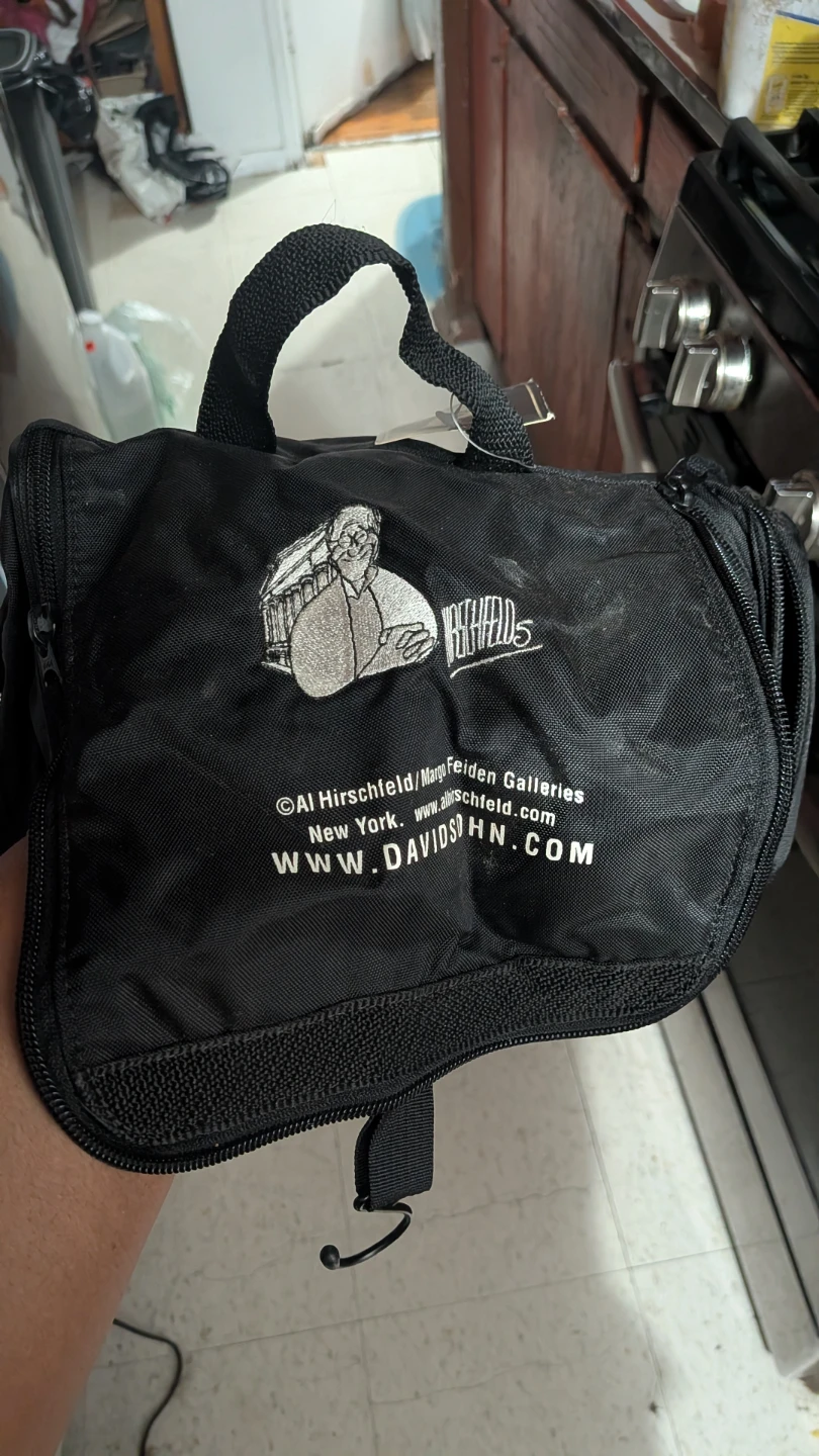 Black Al Hirschfeld/Margo Feiden Galleries Bag