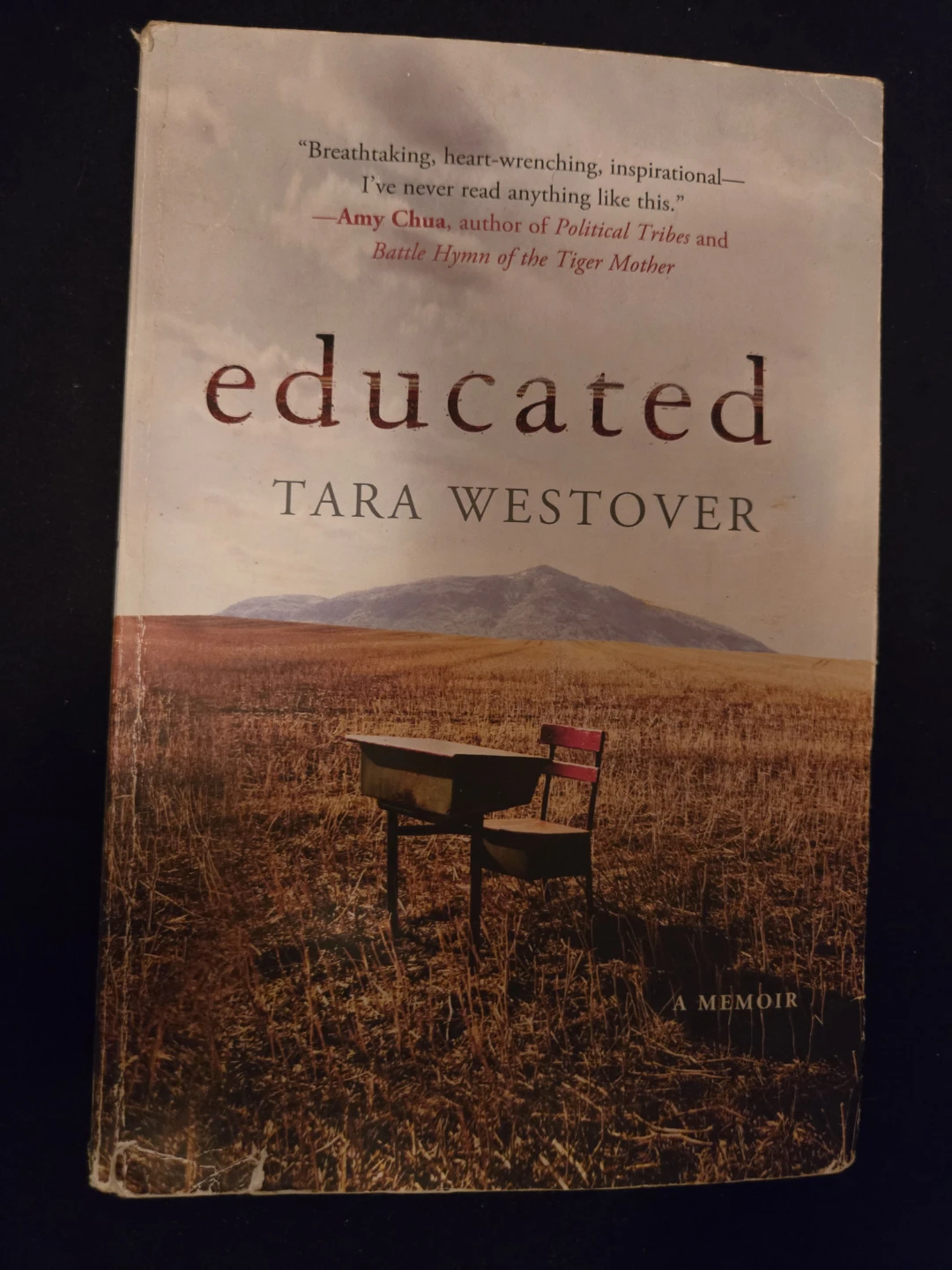 Book: Educated by Tara Westover Memoir
