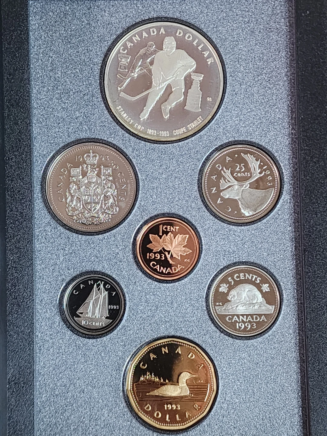 1993 Canadian Proof Set - photo 2