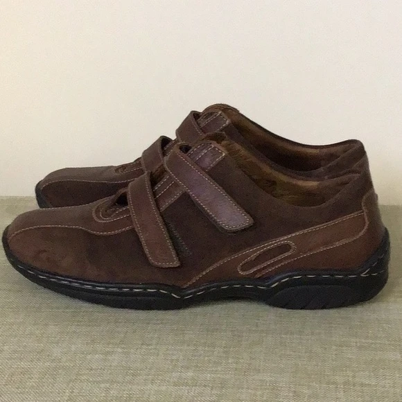 Josef Seibel suede leather shoes with straps 38 / 7.5 - photo 4