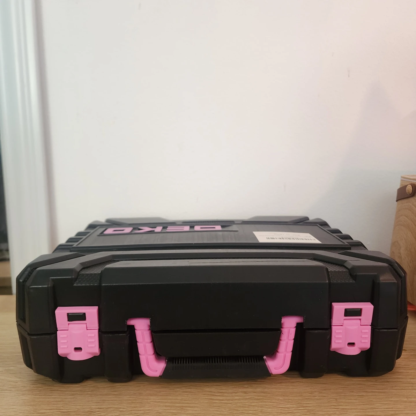 DEKO Pink 46-Piece Home Tool Kit with Power Drill - photo 3