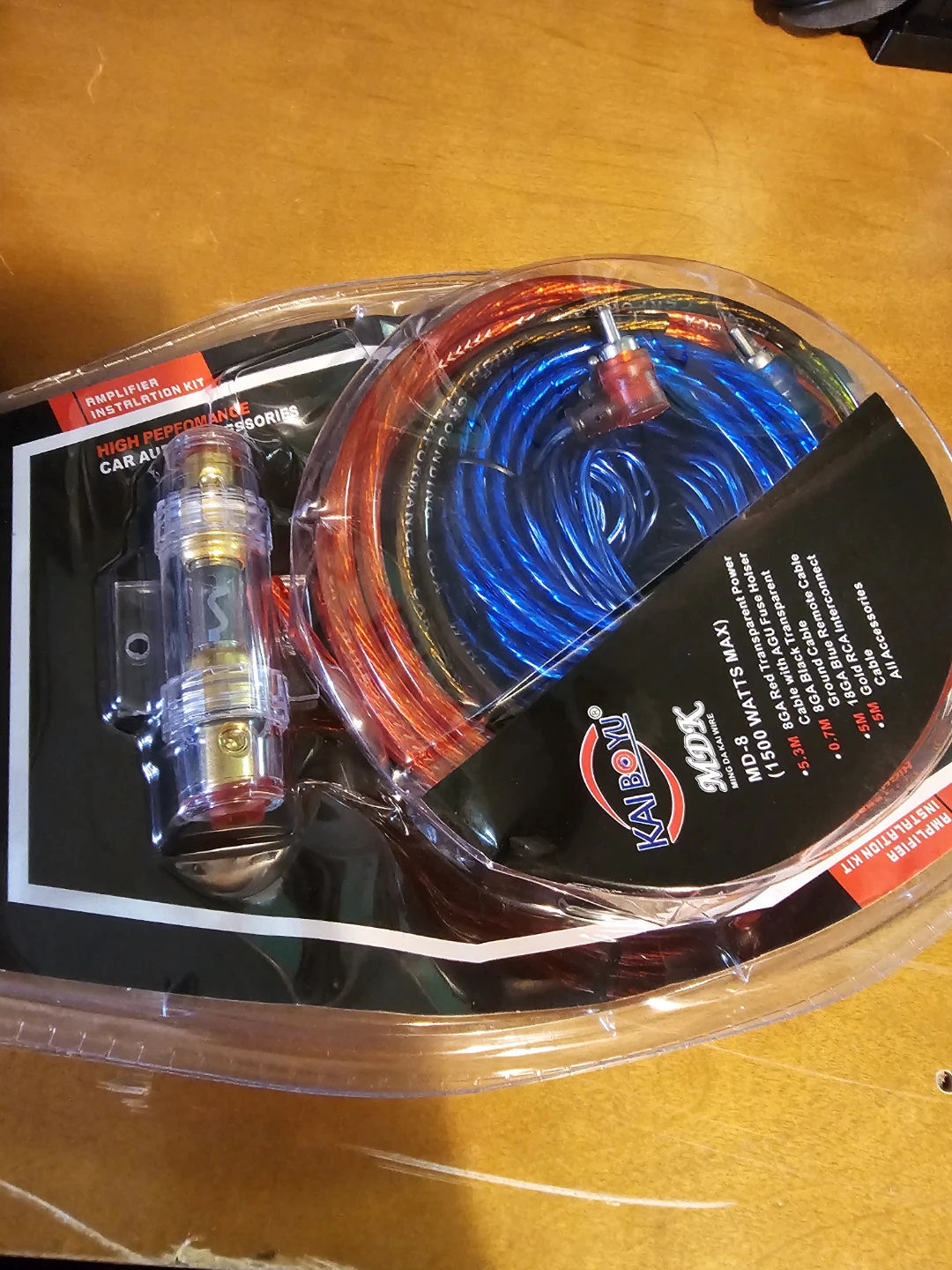 NEW Kaiboyu MDK MD-8 Amplifier Installation Kit - photo 2