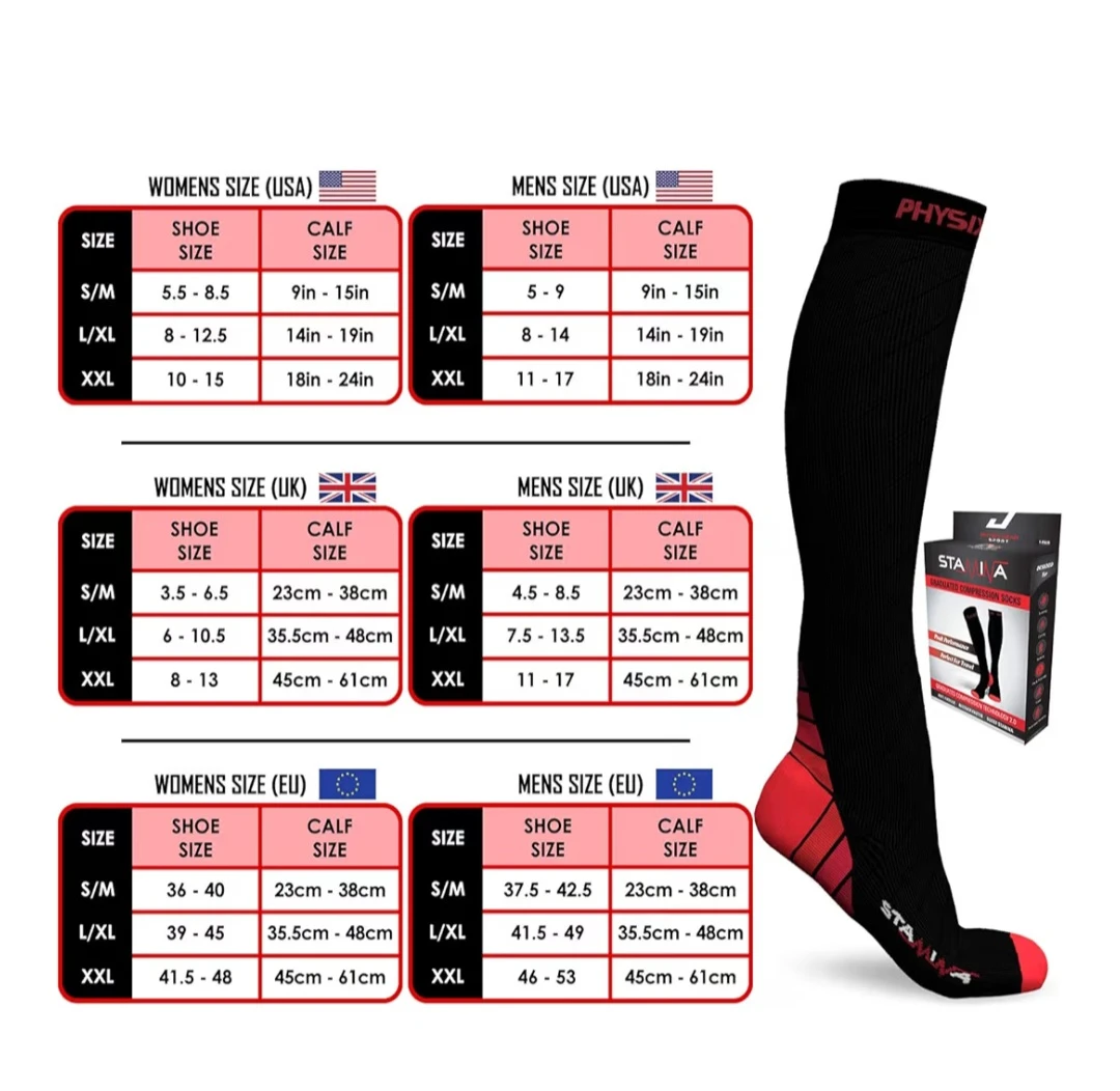 L/XL -Stamina Graduated Compression Socks - photo 2