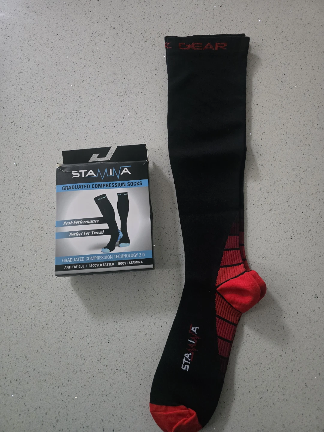 L/XL -Stamina Graduated Compression Socks - photo 4