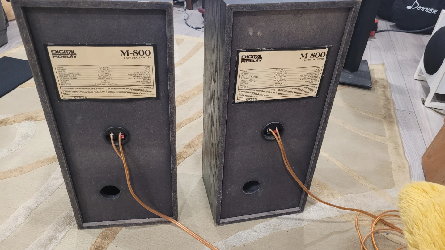 Digital Fidelity M-800 3-Way Speaker System - photo 3