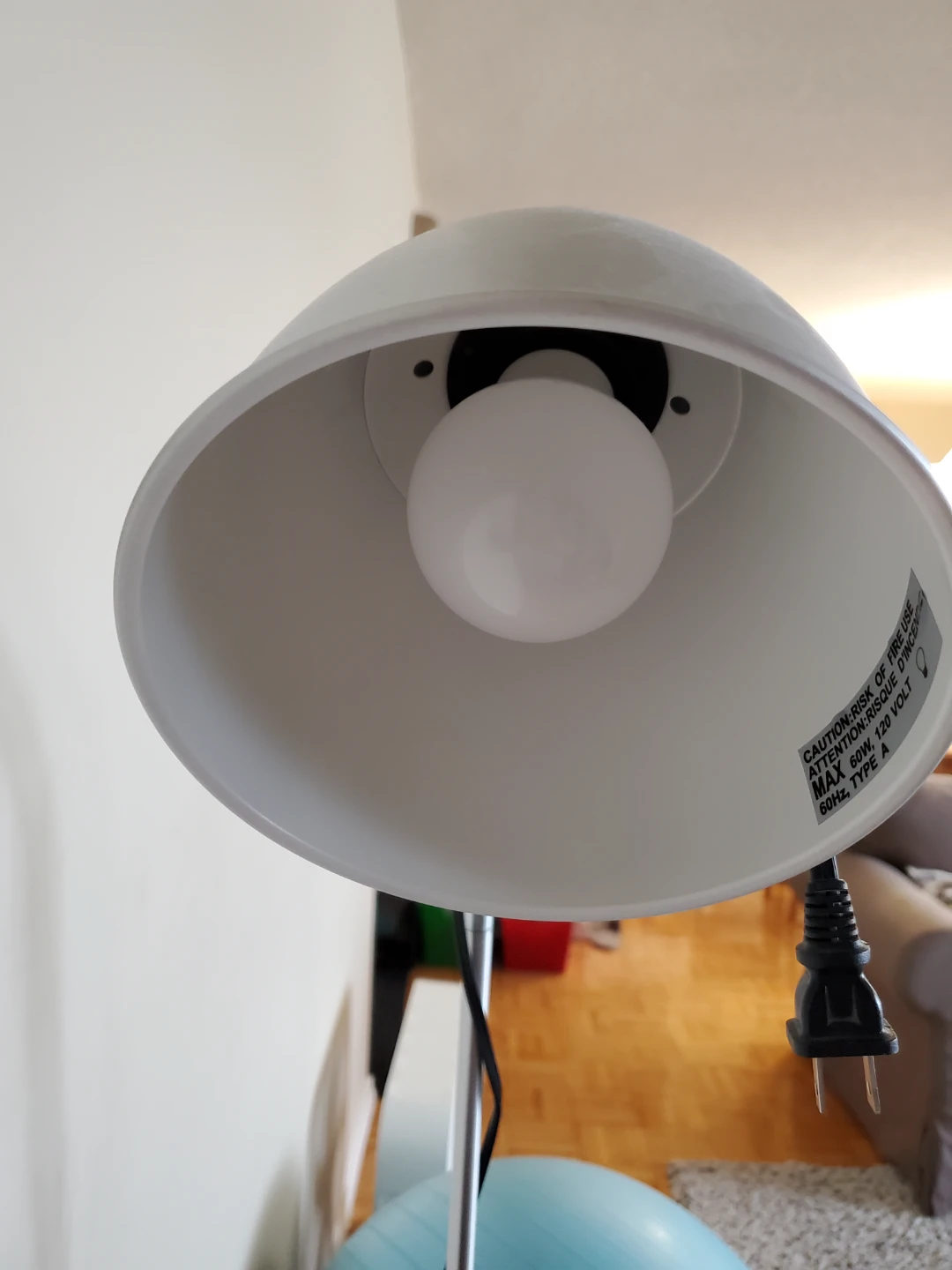 🧡 Silver Floor Lamp - photo 3
