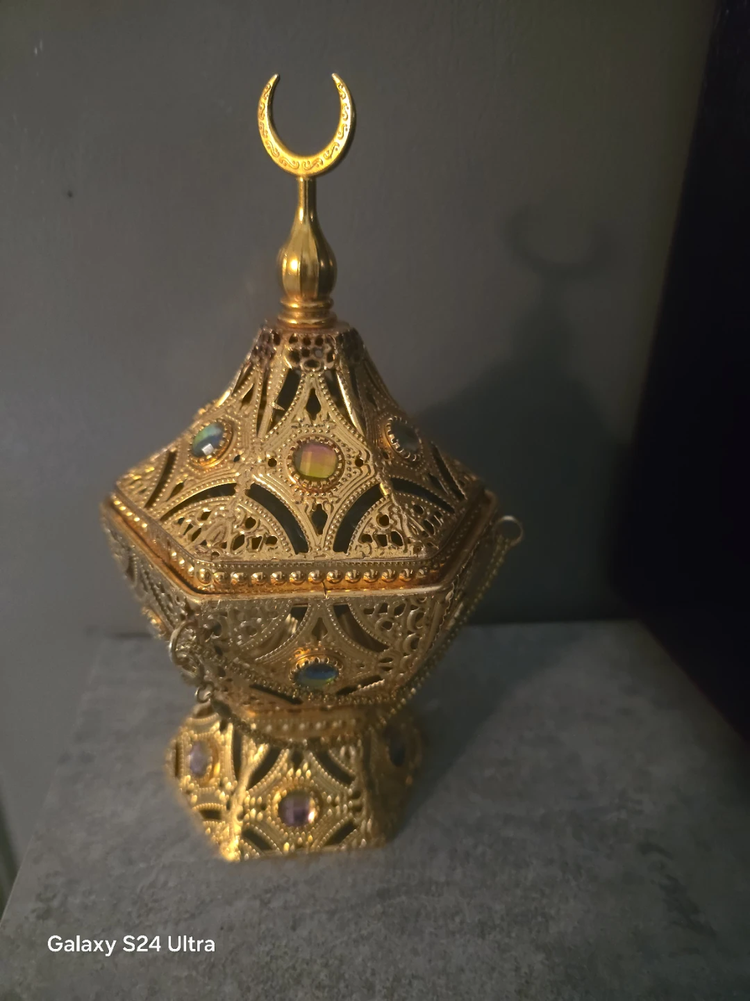 Gold Tone Incense Burner