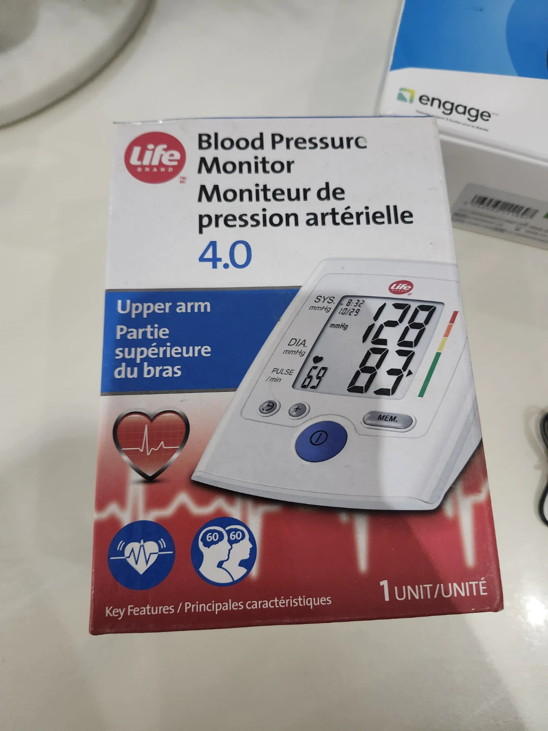 Life Brand Blood Pressure Monitor 4.0