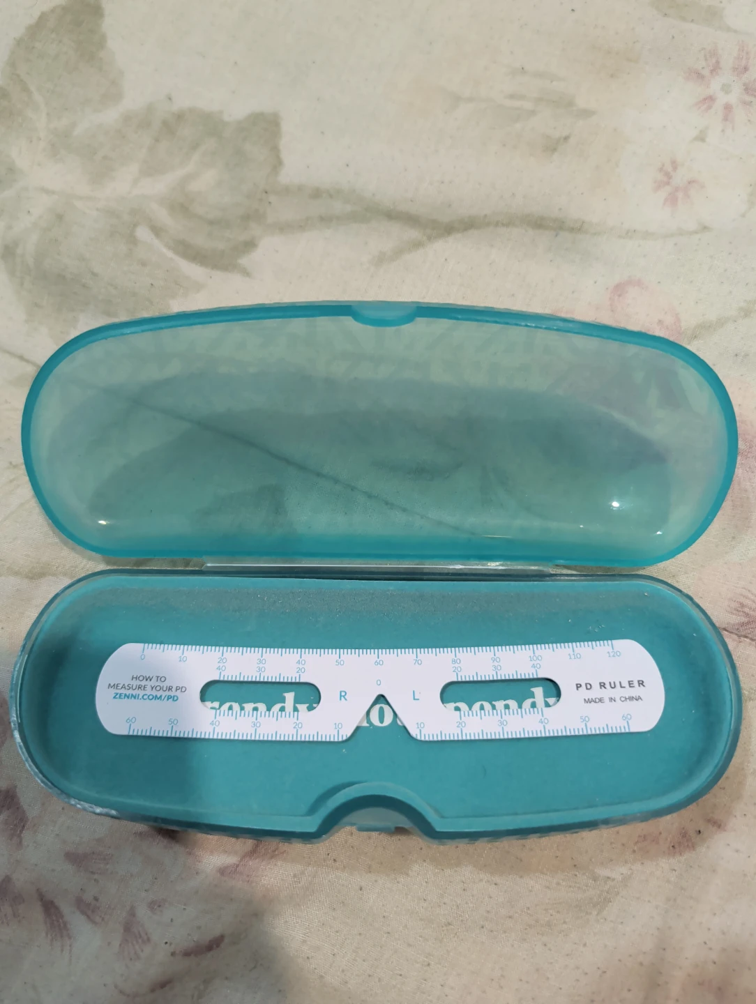 Zenni Eyeglass Case with PD Ruler - photo 3