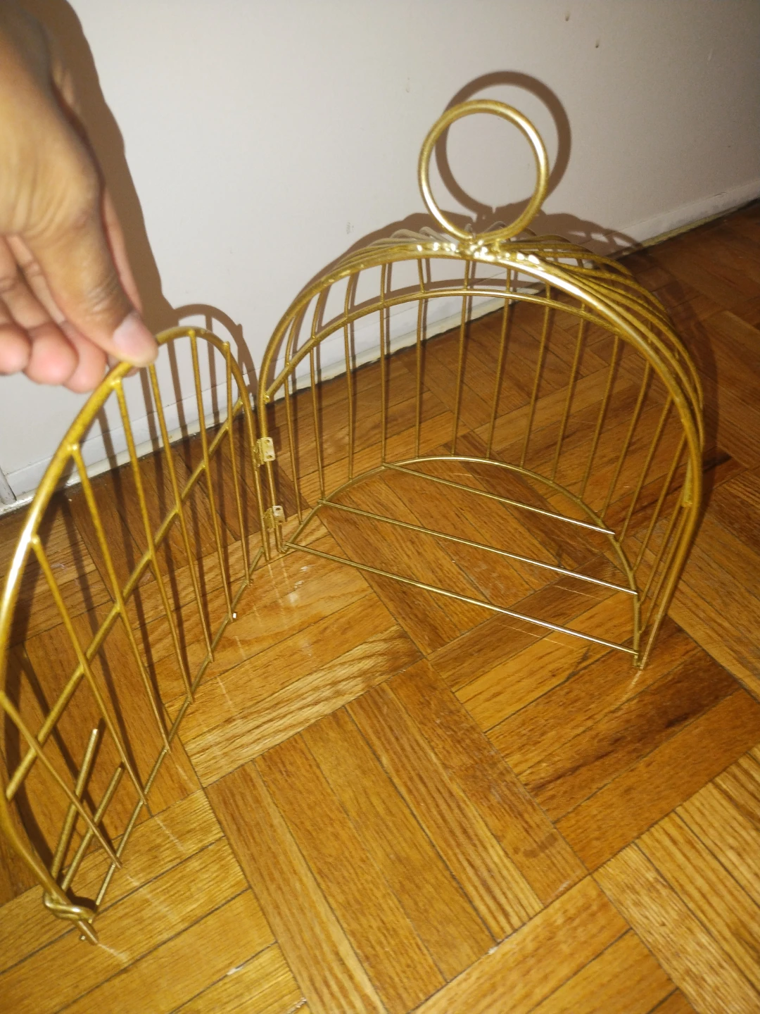Gold Metal Decorative cage