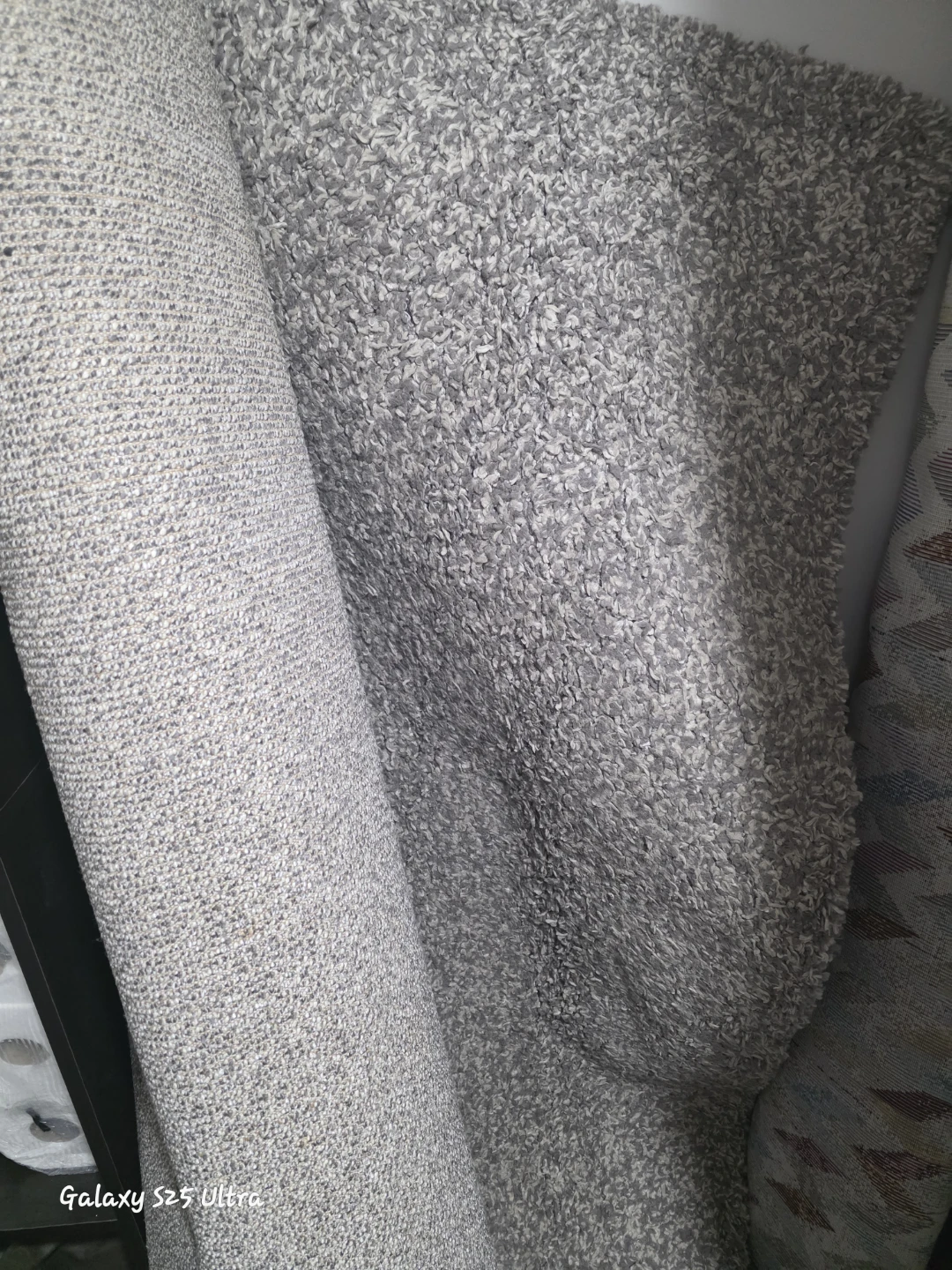 Grey Textured Rug