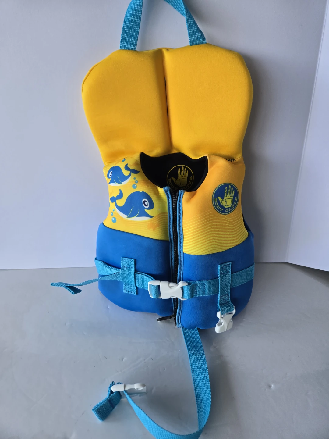 Infant life jacket body glove