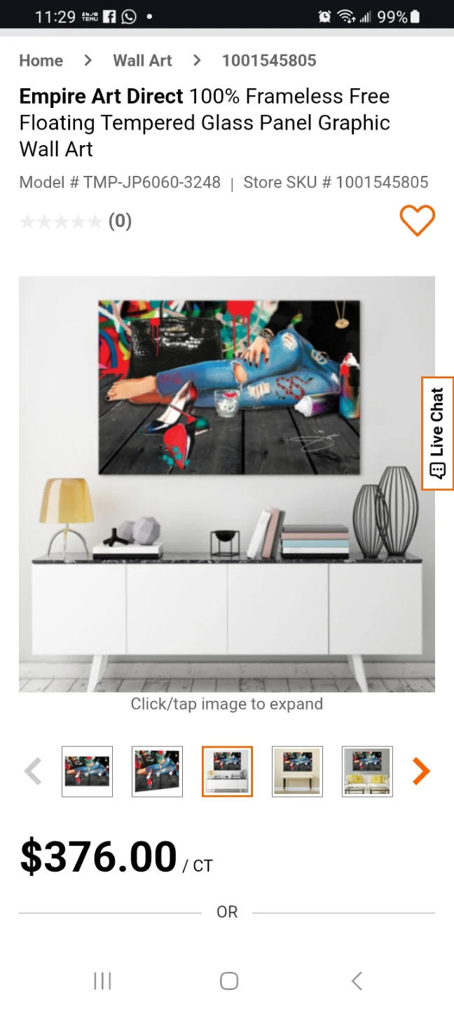 Empire Art Direct Frameless Graphic Wall Art - photo 4