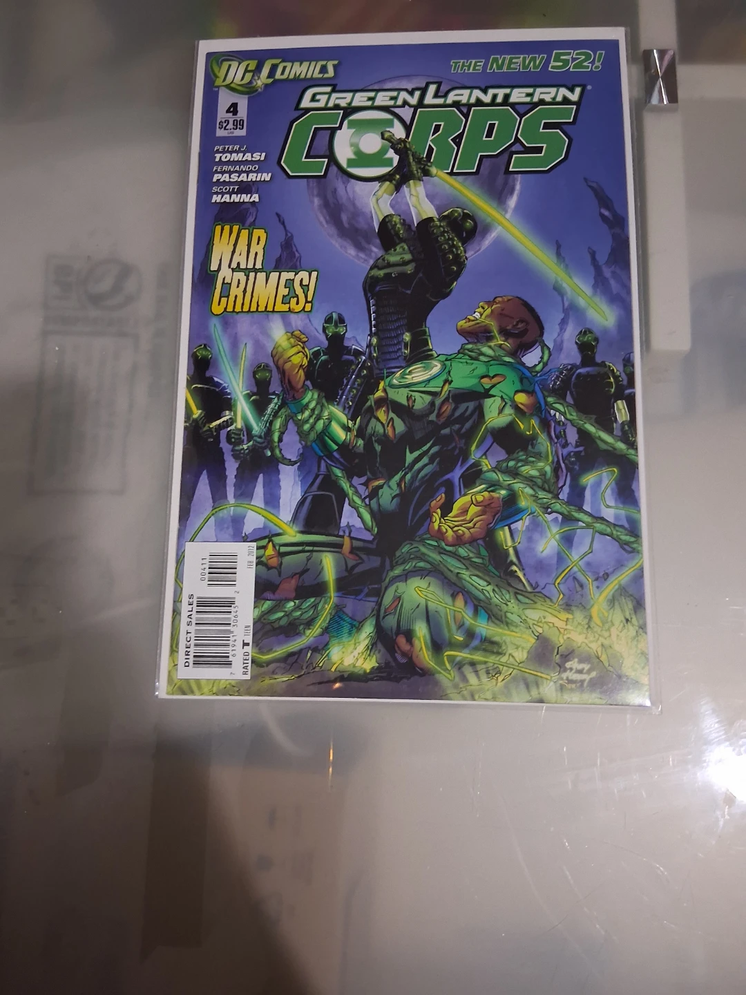 Green Lantern Corps #4 Comic Book