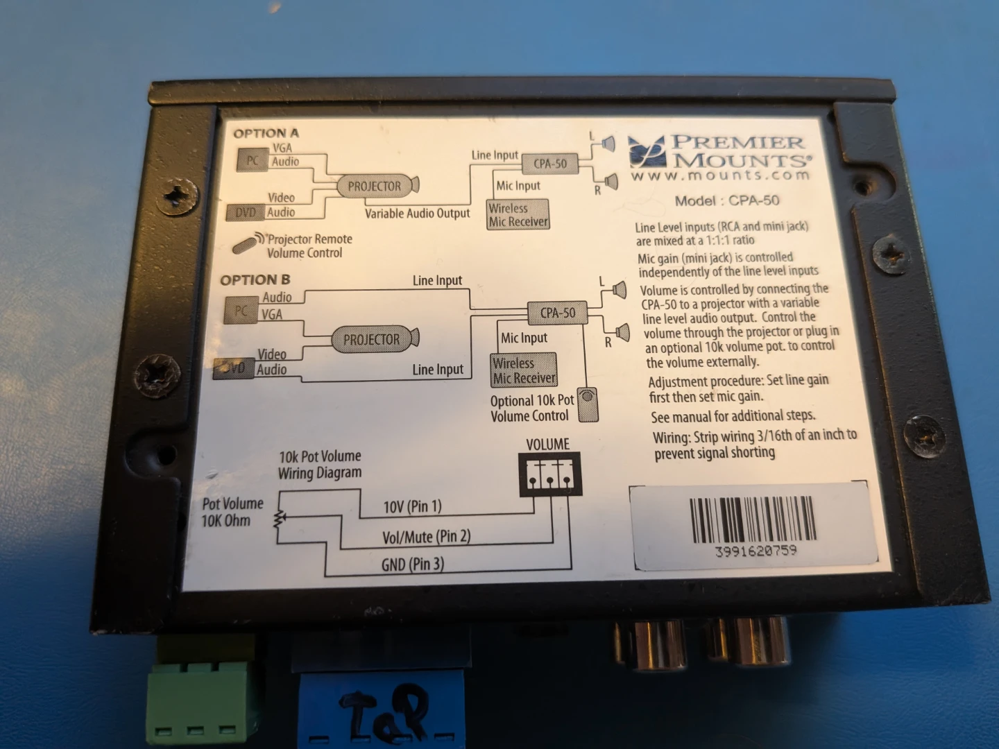 CPA-50 Compact Audio Amplifier - photo 3