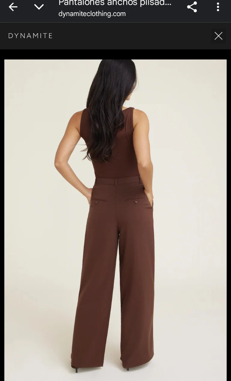 DYNAMITE Wide Leg Pleated Pants Size 12 - photo 2