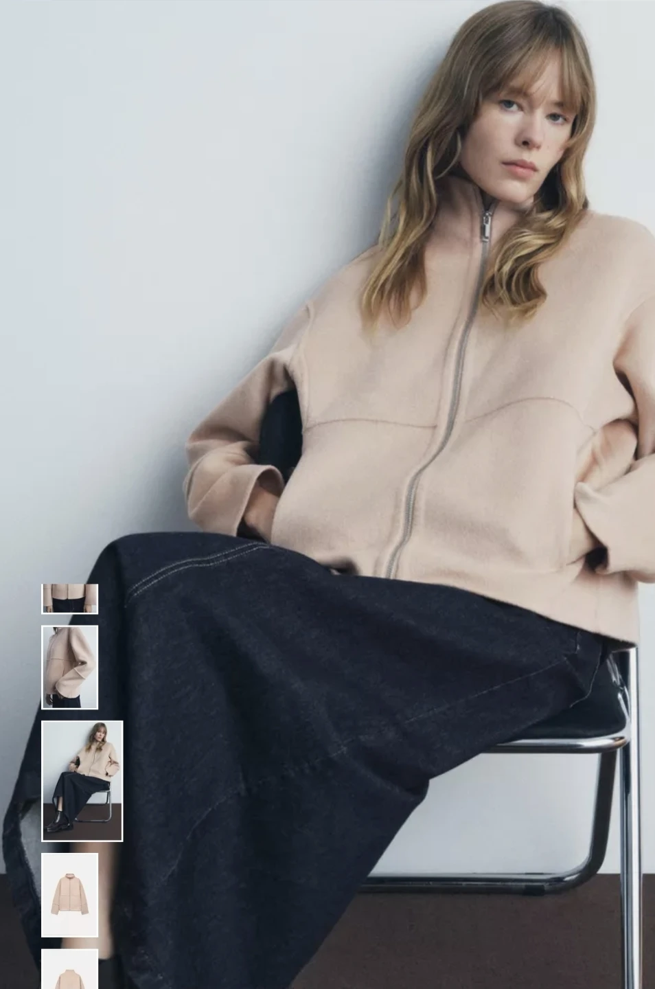 Zara ZW Collection Wool Jacket XS-M - photo 5