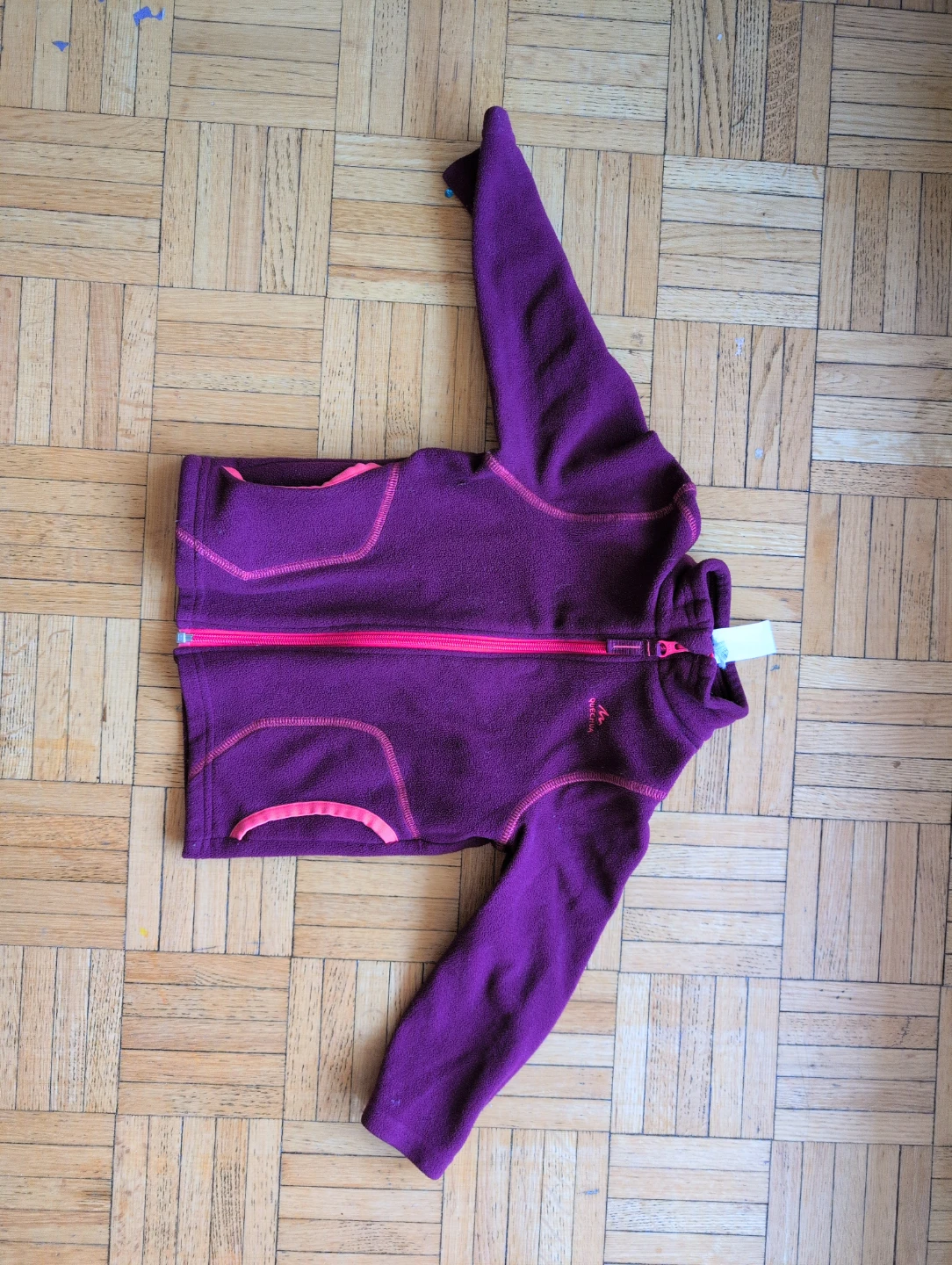 Quechua Fleece Jacket - Size 3-4 Years