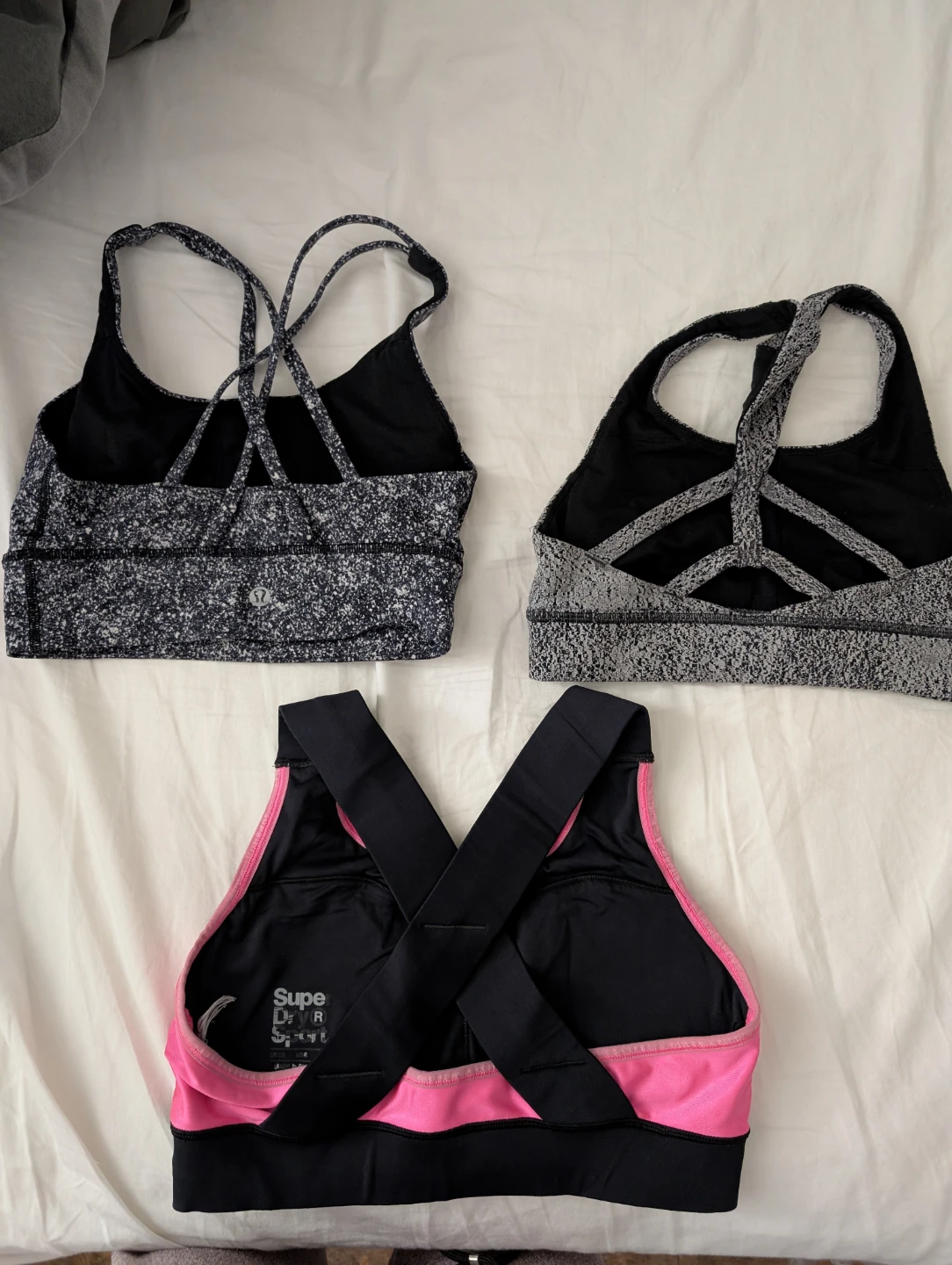 Superdry Sport & Lululemon Sports Bras Crop Top Yoga Wear - photo 2