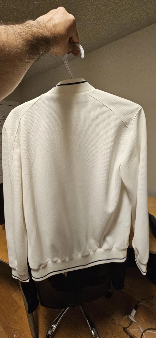 White Bomber Jacket - photo 2