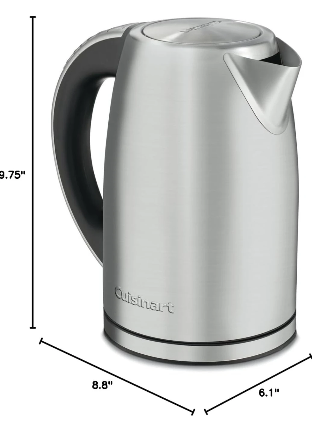 NEW! Cuisinart PerfecTemp Cordless Programmable Kettle CPK-17P1 - photo 3