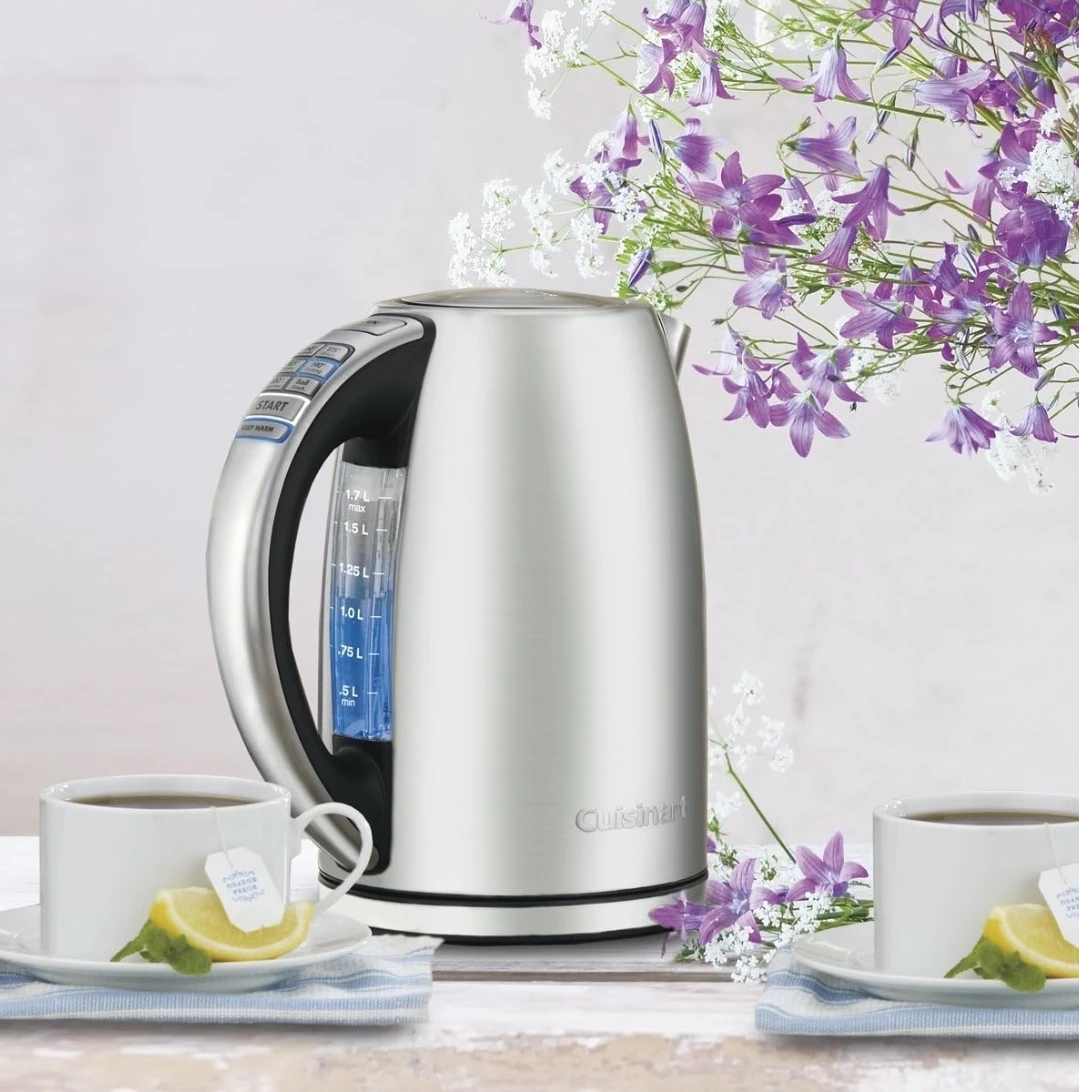 NEW! Cuisinart PerfecTemp Cordless Programmable Kettle CPK-17P1 - photo 4
