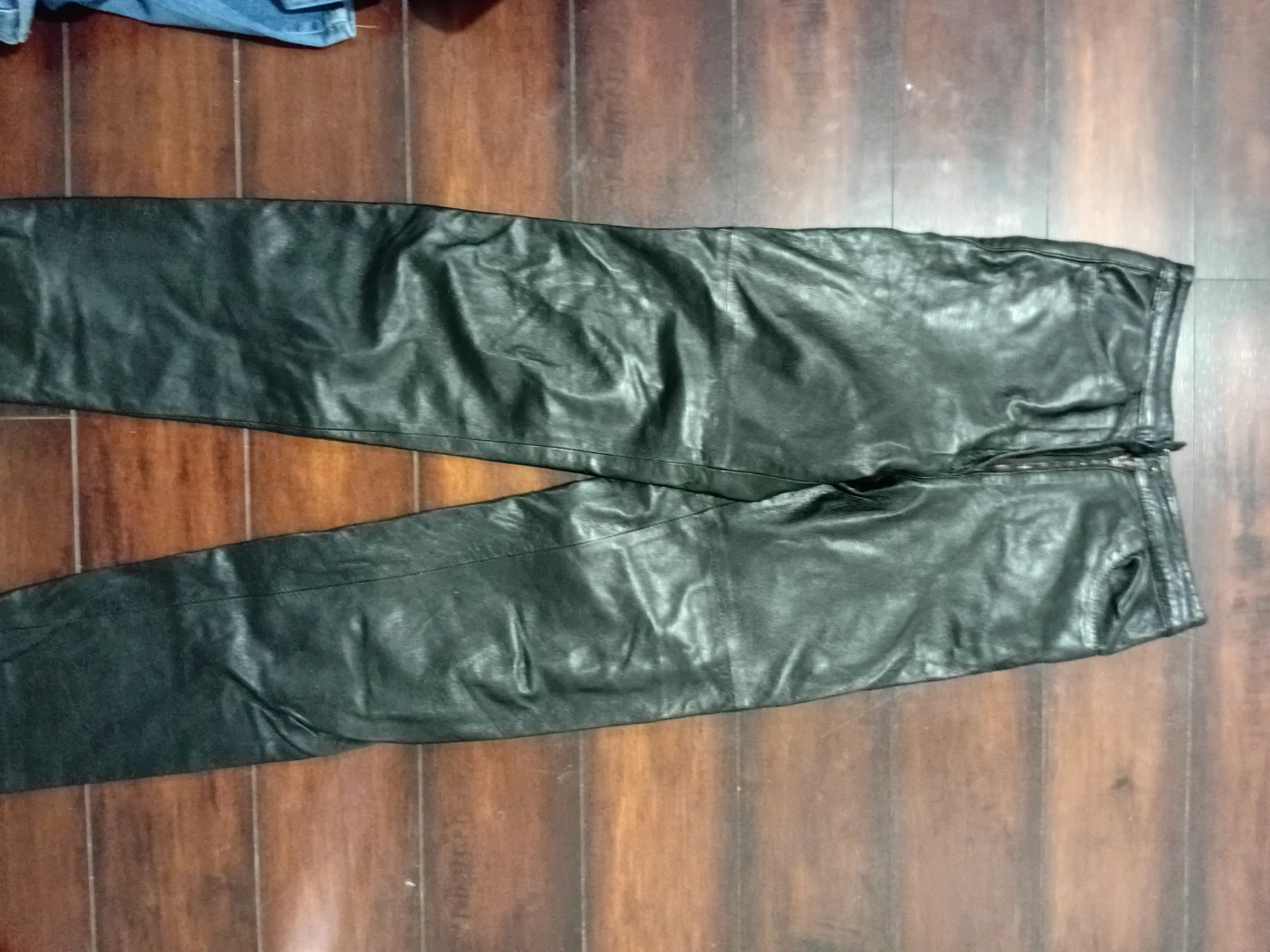 Black Leather Pants