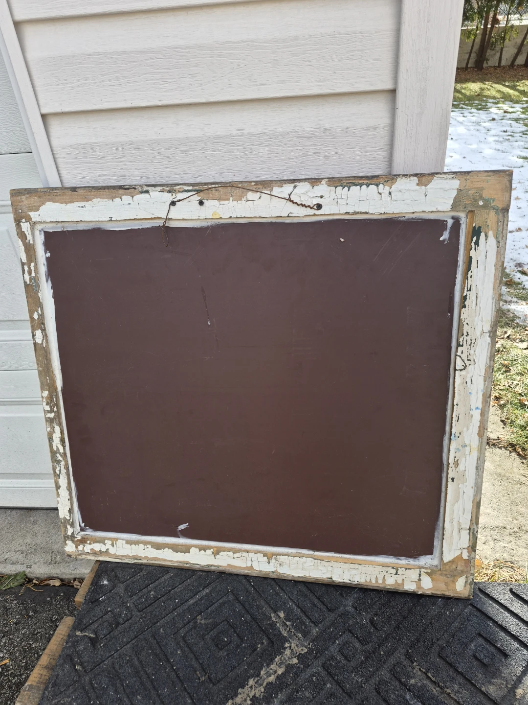 Wood Framed Mirror - 27" x 24" - photo 4